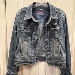 Hydraulic Blue Jean Denim Jacket Sz Large
